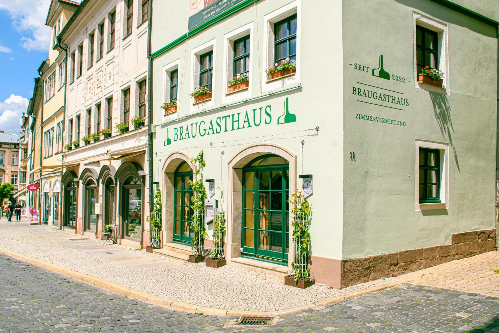 Braugasthaus Naumburg  Buitenkant foto